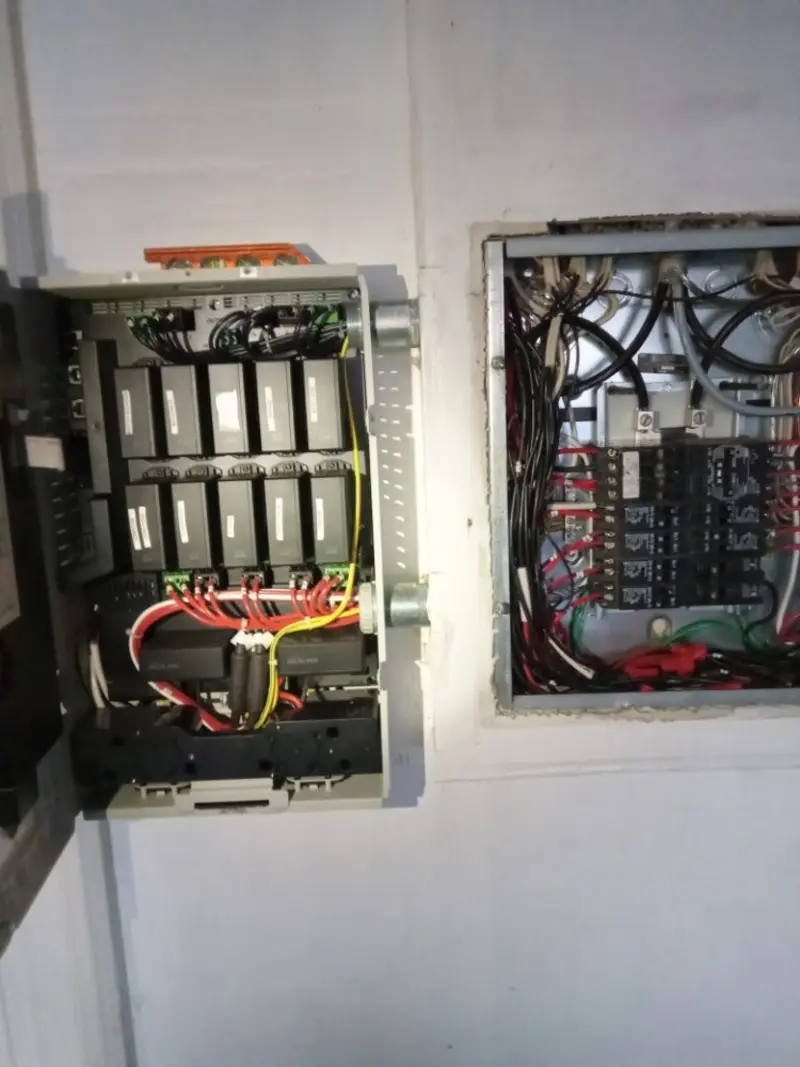 Electrical panel upgrade completed for Carbon Monoxide Detector Installation in Hermon